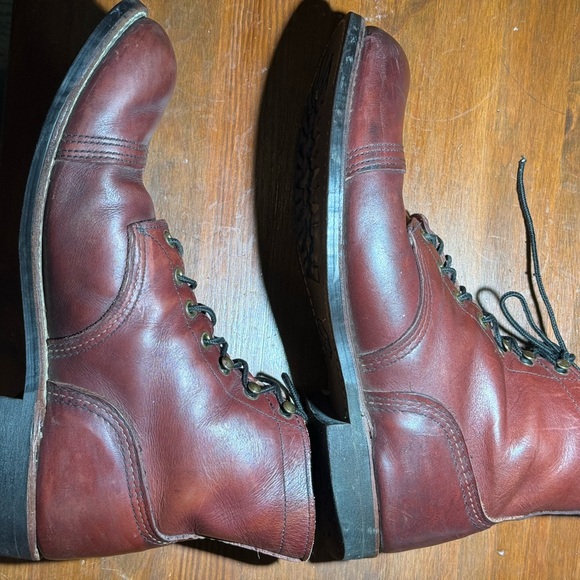 Red wing Iron Ranger boots, ox blood size 11. ￼Good condition! - Picture 10 of 14